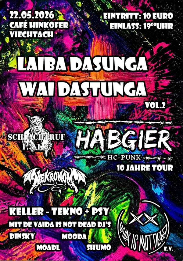 10 Jahre Habgier + Birthday Bash